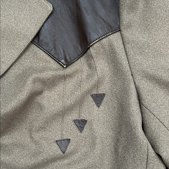 Vintage Far West Men’s Brown Western Rodeo Cowboy Jacket, Size 44 - Picture 7 of 16